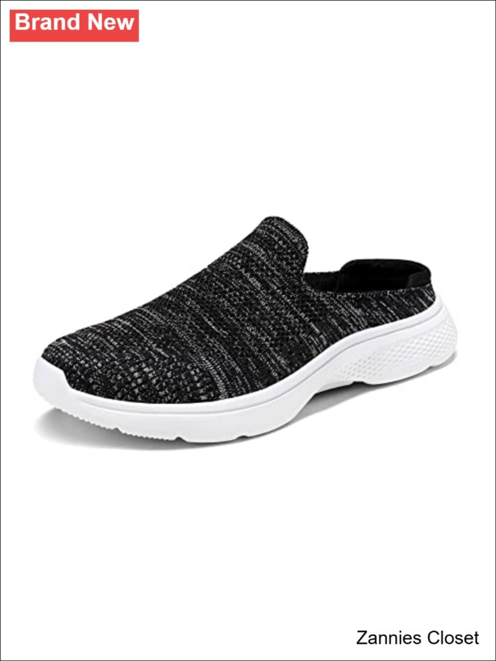 โจ DREAM PAIRS Womens Slip On Lightweight Mules Sneakers Comfortable Arch Support